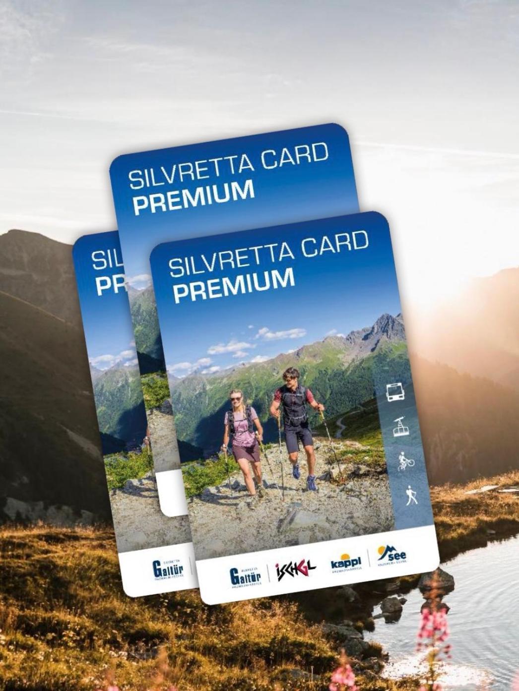 Apart Scharler Mit Silvretta Card See Extérieur photo